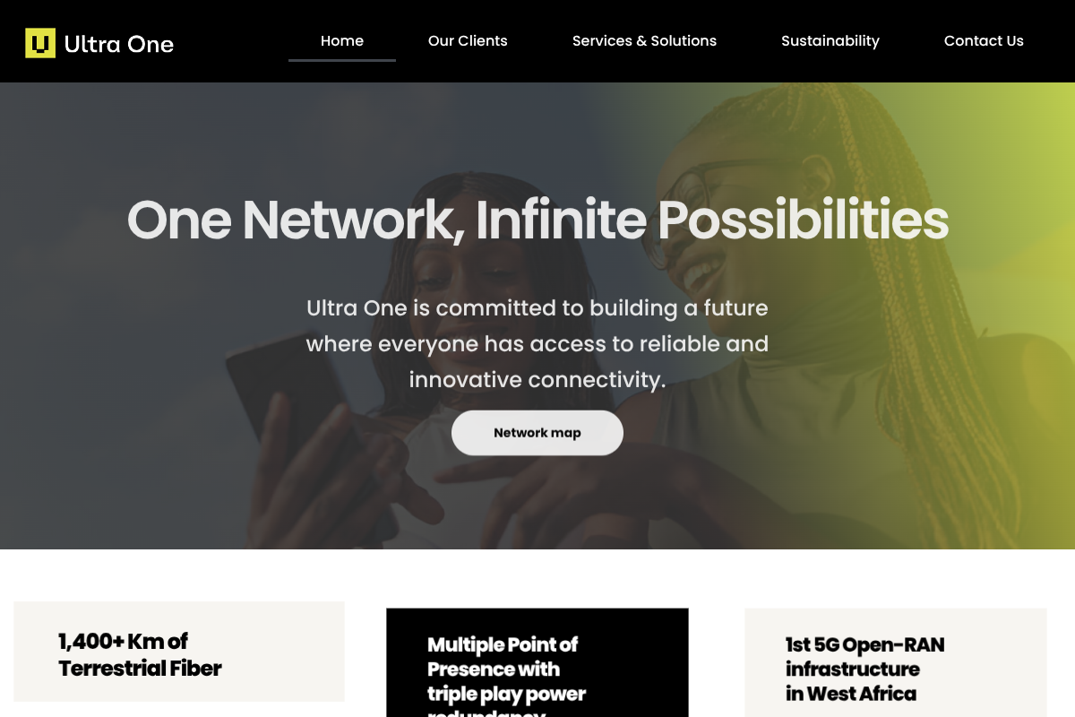 Ultra One Infrastructure project